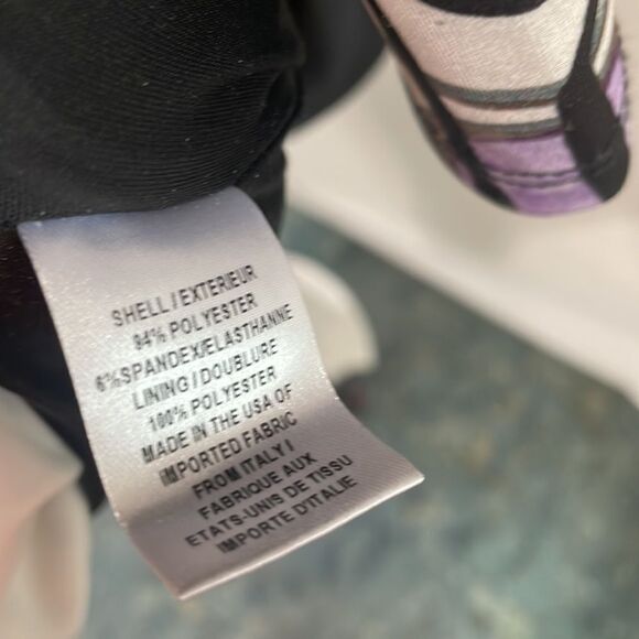 Milly Multi Print Abstract Mini Dress - Picture 5 of 5